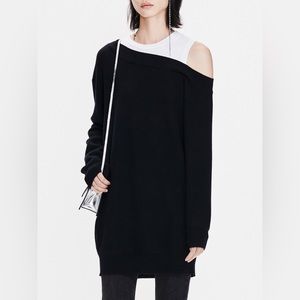 Mo&Co 100% Wool Sweaters, off shoulder, asymmetric